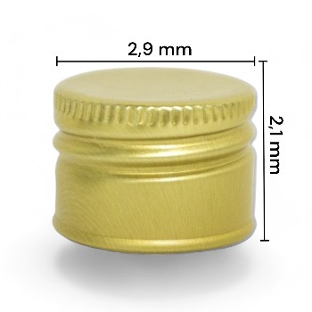 Tampa de Alum�nio Rosca 29mm