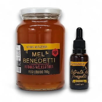 Combo Mel e Própolis Frete Grátis