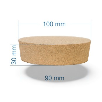 Rolha de Corti�a 30 x 100 x 90