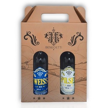 Kit Cervejas Artesanais Benedetti 600ml