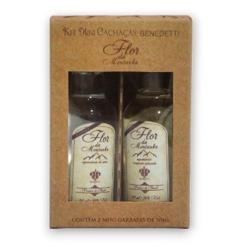 Kit Miniatura Cacha�a Flor da Montanha